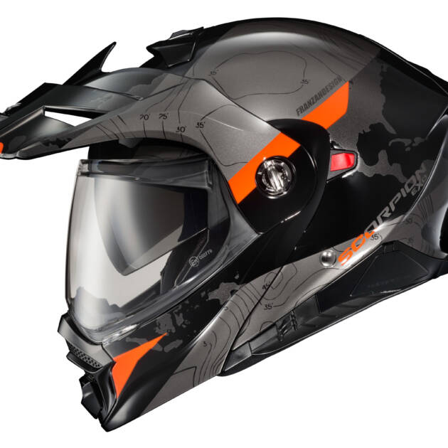 Scorpion EXO-AT960 MODULAR Casco Mate Negro