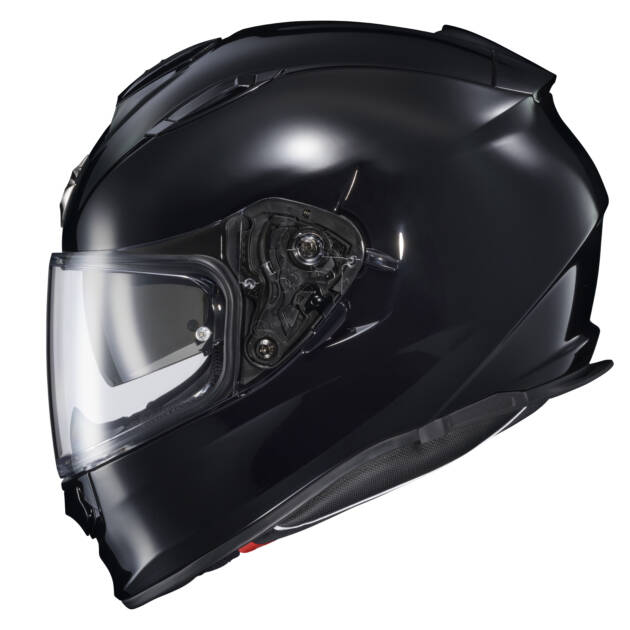 Scorpion RYZER FULL-FACE Casco Brillante Negro