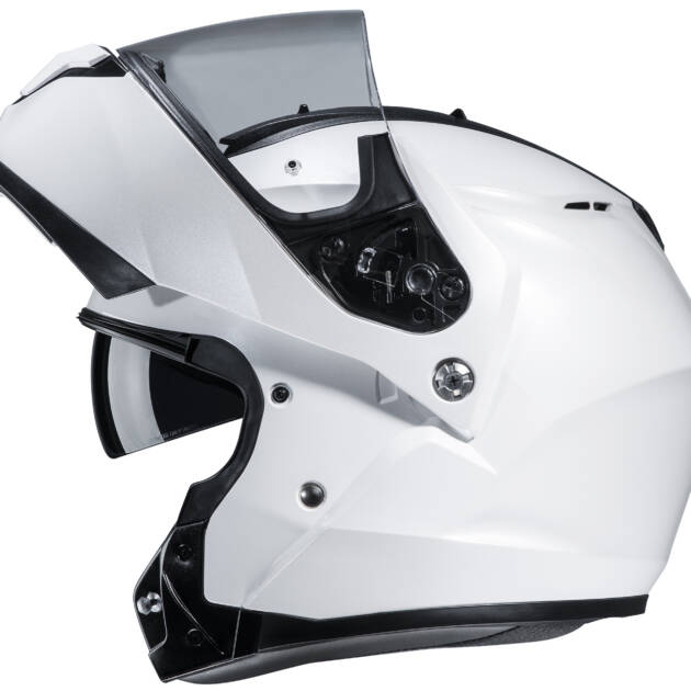 HJC Casco C91 Semi-Flat Pearl Blanco