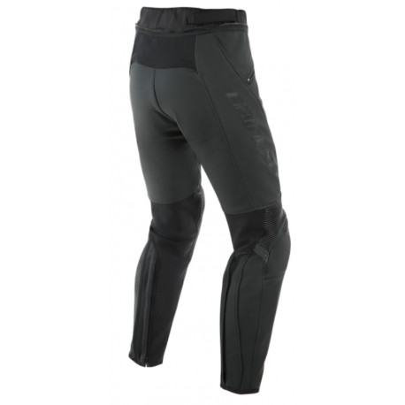 Dainese Pony 3 Leather Pantalones Perforated Matte Negro - 60 - Image 2