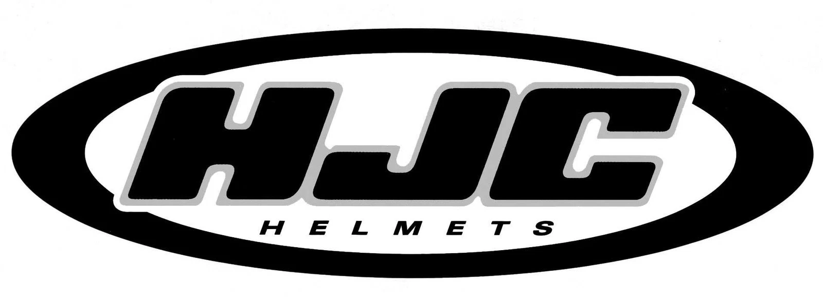 HJC OVAL STICKER 20in/50cm