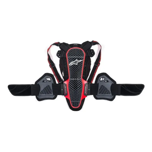 Protección Alpinestars NUC KR-3 Negro/Rojo