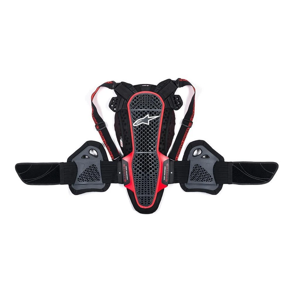 Protección Alpinestars NUC KR-3 Negro/Rojo